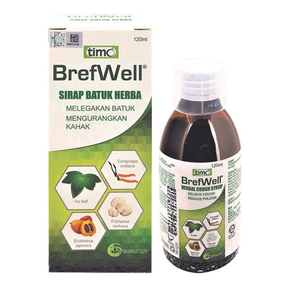 · Timo Brefwell Herbal Cough Syrup 120ml