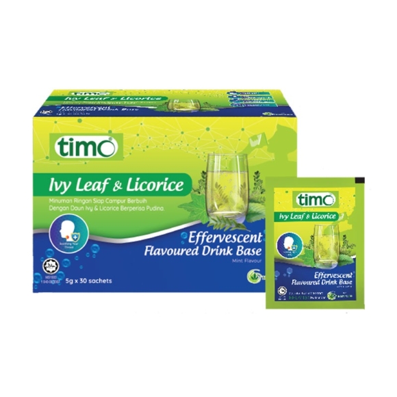 Timo Ivy Leaf & Licorice Effervescent Flavoured Drink Base